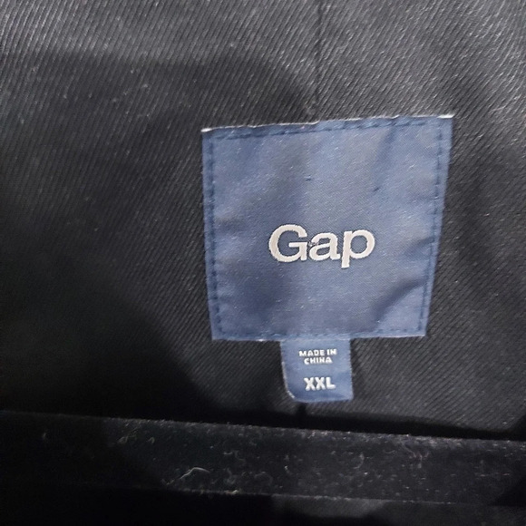 Gap Marled Black & White Tweed Moto Jacket in Size XXL - Picture 2 of 15